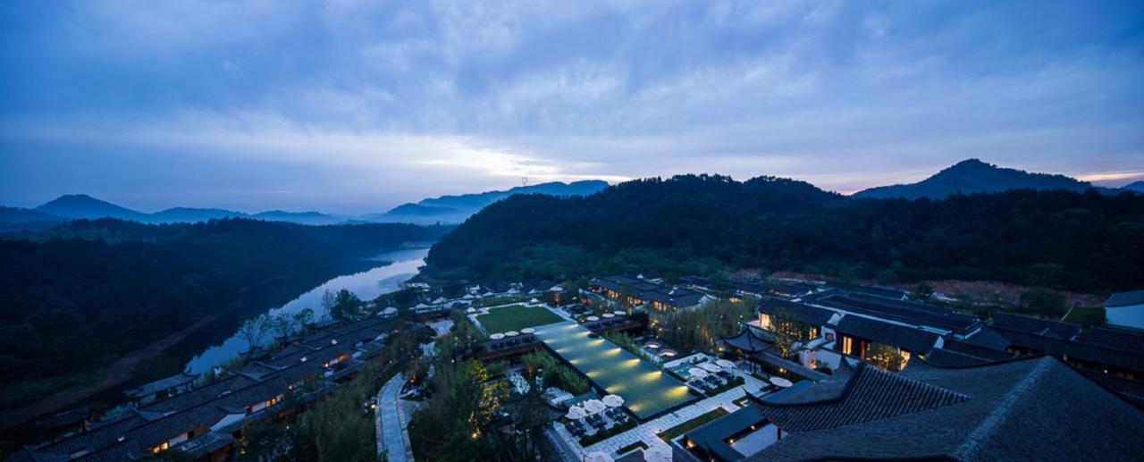 Hotel Banyan Tree Anji Huzhou Exterior foto